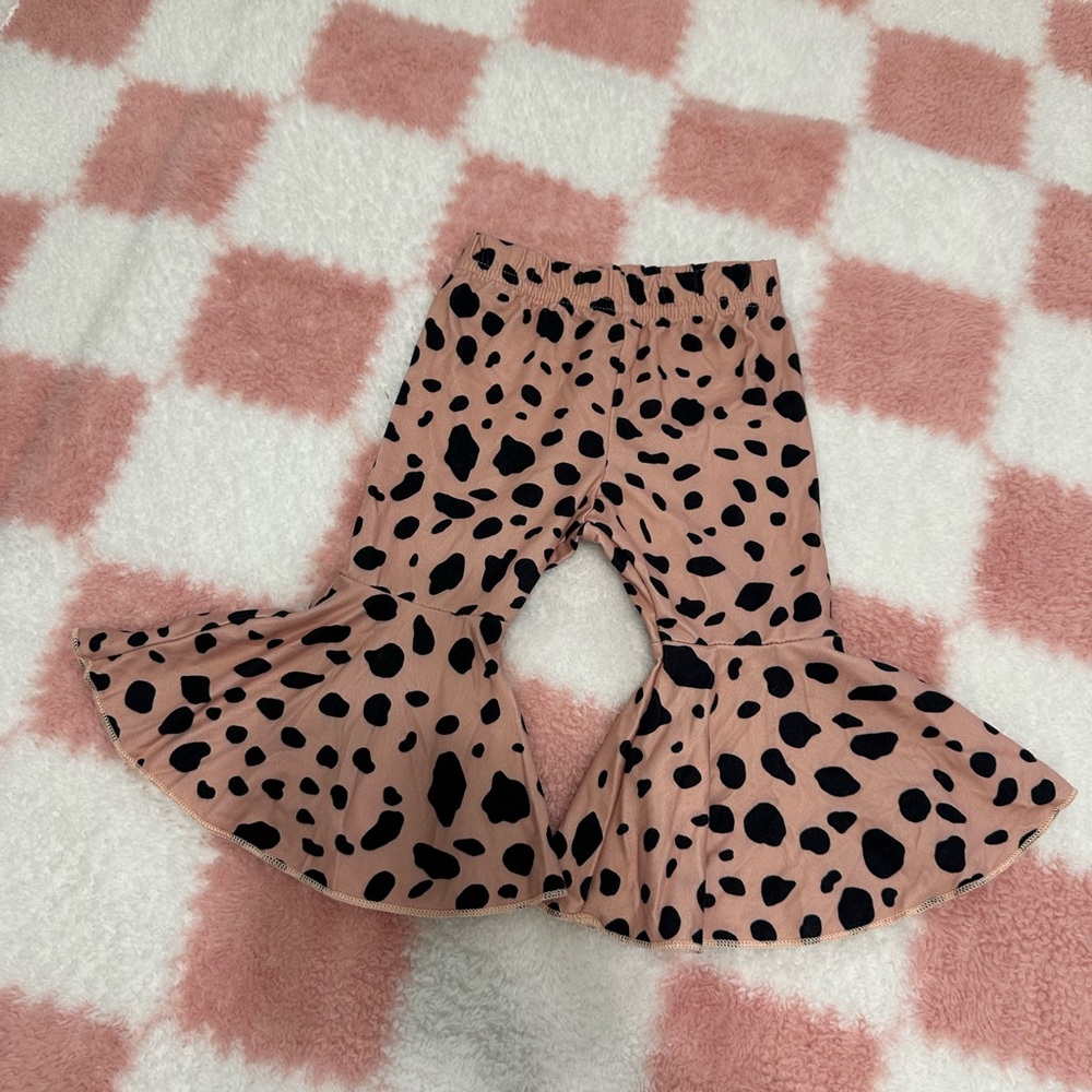 Leopard Print Bell Bottoms